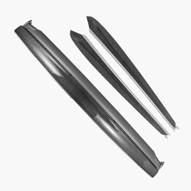 CTmods® Real Carbon Fiber Dashboard & Front Door Trim Kit For Model 3 / Y (2017–2024)