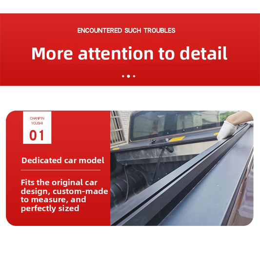 Manual Retractable Tonneau Cover for BYD Shark 6 – Secure, Weather-Resistant Truck Bed Upgrade