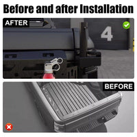 BYD SHARK 6 Bed Flag Pole Mount - 2025 Antenna Base Holder for Truck Bed