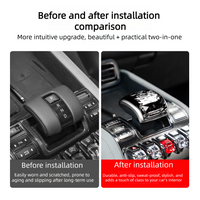 BYD SHARK 6 Crystal Gear Shift Panel - Luxury Shifter Knob Cover Interior Trim Upgrade
