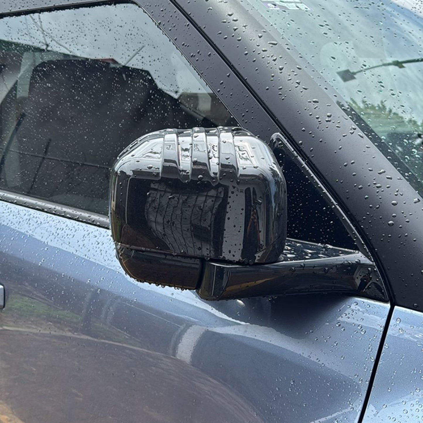 BYD Shark 6 Black Mirror Covers - Anti-Scratch Side Mirror Shell Protection Kit