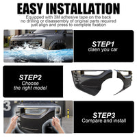 BYD Shark 6 Front Bumper Corner Guards - Front Lip Splitter Anti-Scratch Protection Kit