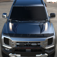 BYD Shark 6 تعديل غطاء المحرك إكسسوارات الديكور الخارجي لوحة تزيين غطاء المحرك Black Warrior