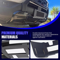 BYD Shark 6 Black Front Bumper Guard - Dark Knight Lower Skid Plate Modification Kit