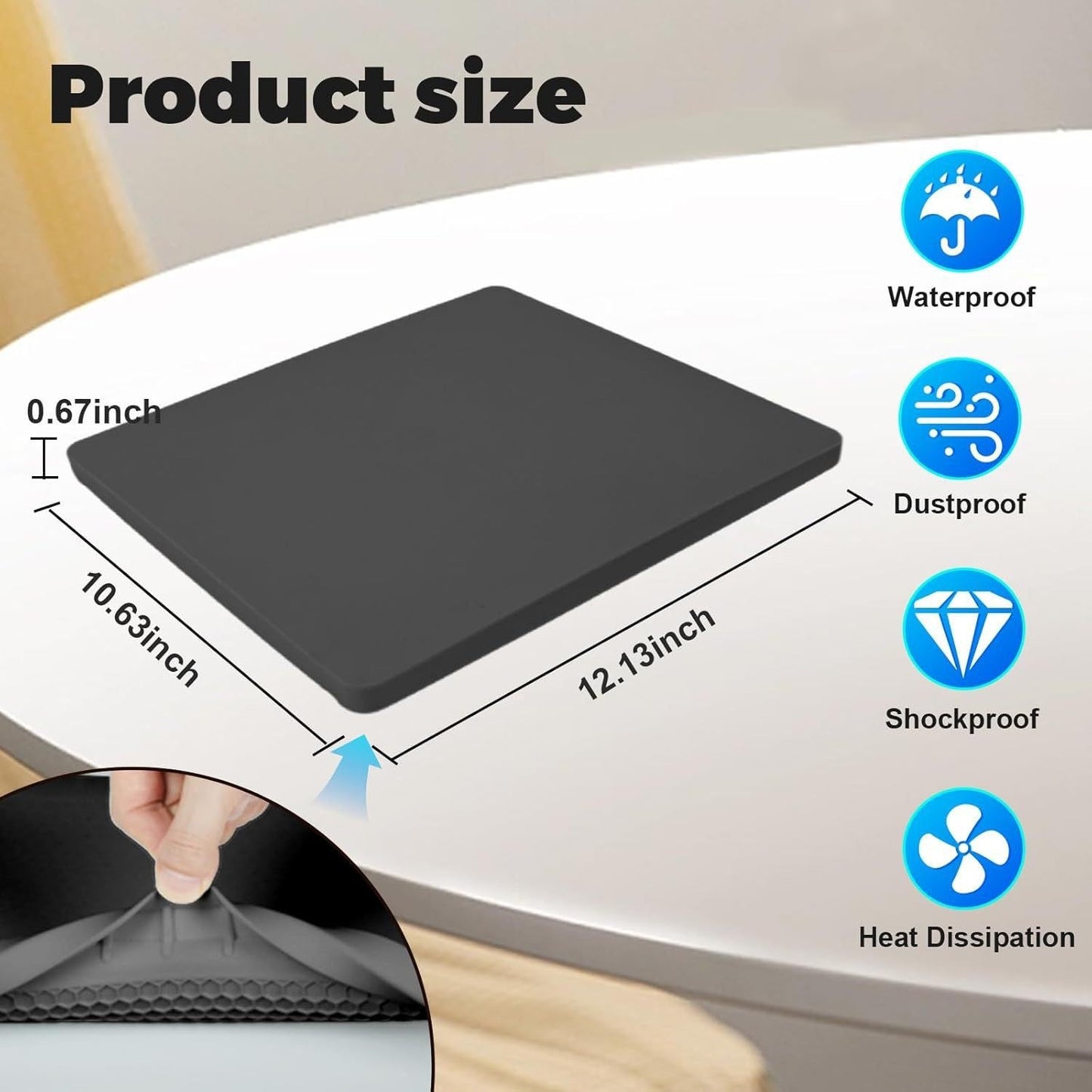 Silicone Protective Case Anti-Drop/Shockproof/Waterproof for Starlink Mini  Accessories