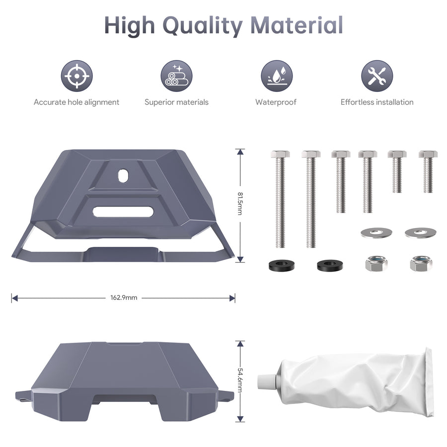 Starlink Mini Reinforced Aluminum Mounting Fixture