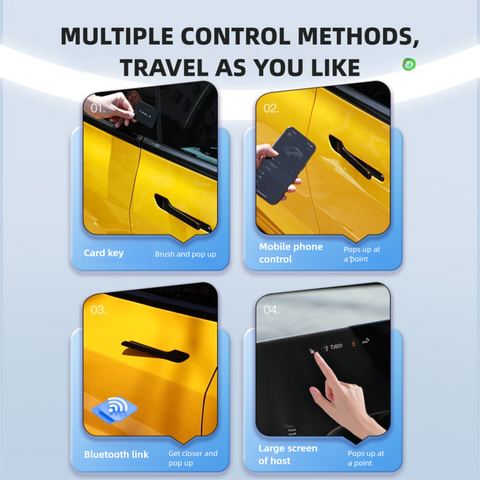 Manual Touch Wireless Door Handle Accessories for Tesla Model Y /Model 3