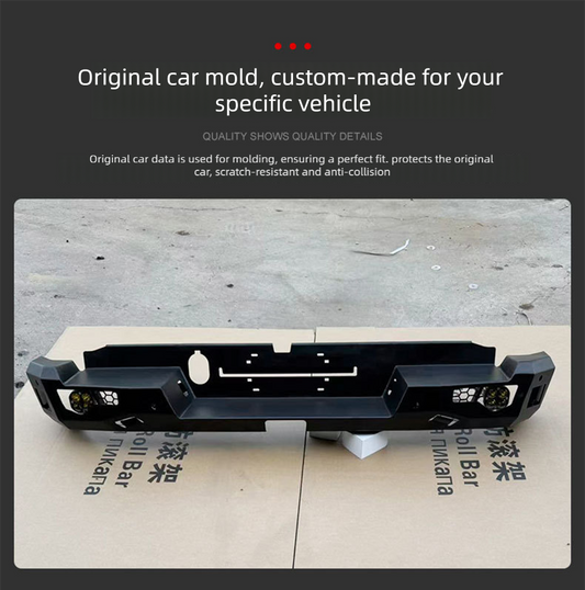 Manganese Steel Rear Bumper Guard for BYD SHARK 6 – Heavy-Duty Impact Protection Off-Road Upgrade