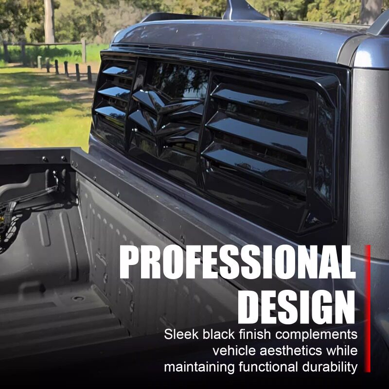 BYD Shark 6 Embellecedor oscurecedor de ventana trasera - Accesorios de modificación exterior de la camioneta Black Warrior