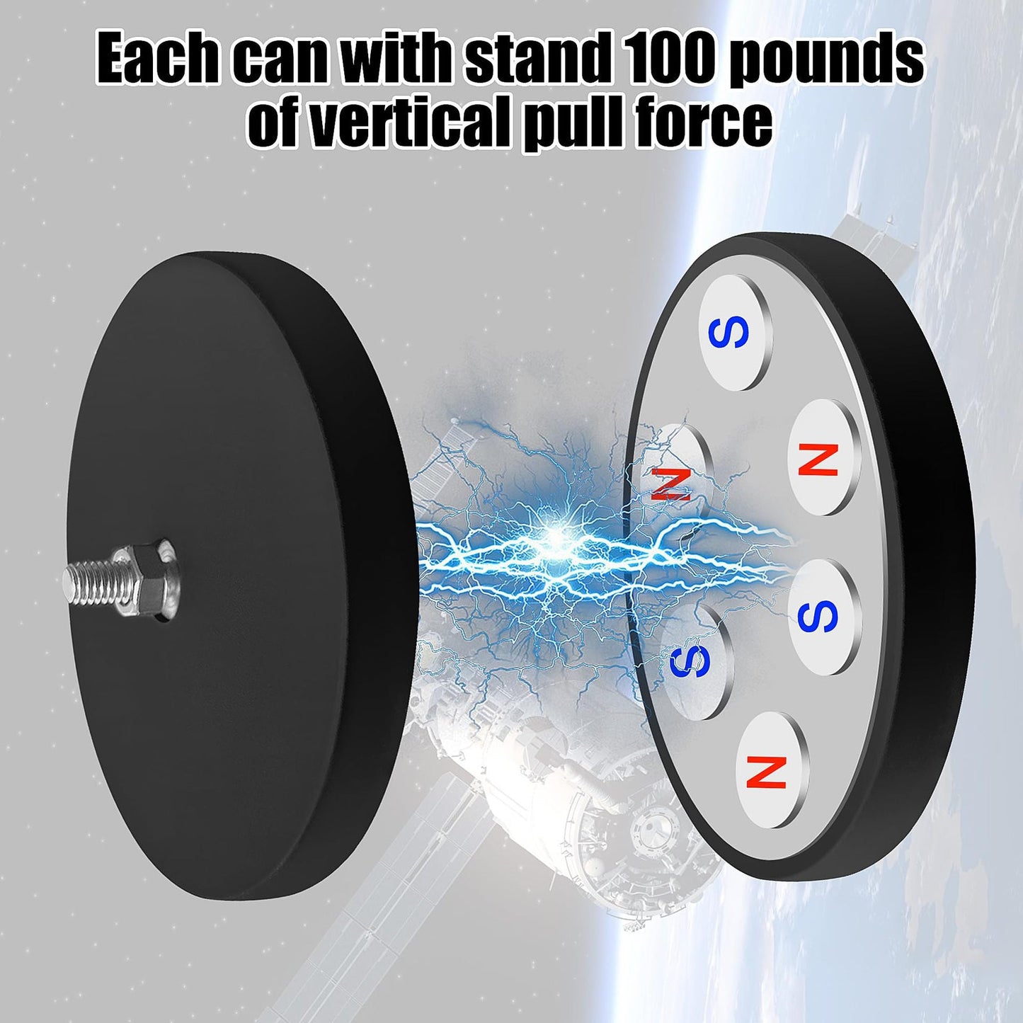 Starlink Mini Mount Magnetic Mount Kit for Cars and Boats et (Stainless Steel Heavy Duty Bracket)