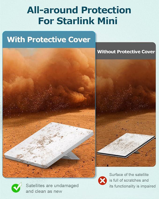 Silicone Protective Case Anti-Drop/Shockproof/Waterproof for Starlink Mini  Accessories