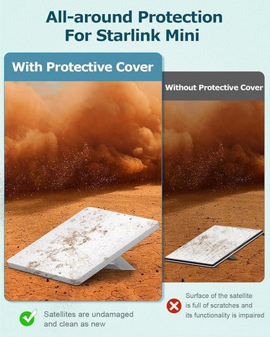 Silicone Protective Case Anti-Drop/Shockproof/Waterproof for Starlink Mini  Accessories