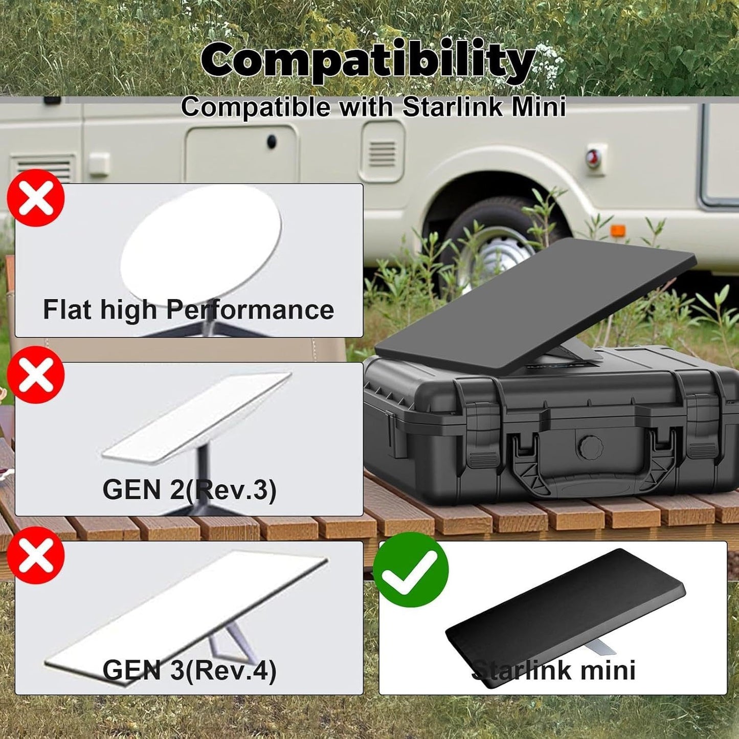 Silicone Protective Case Anti-Drop/Shockproof/Waterproof for Starlink Mini  Accessories