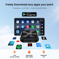 2026 Tesstudio CarPlay AI Box 4G——Universal Wireless Carplay/Android Auto Adapter