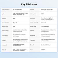 Power Bank for Starlink Mini with USB-C PD, 35000mAh 128Wh Battery Pack_12