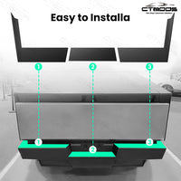 Rear Bumper Protector Stainless SteelTPE Material Cybertruck Accessories CTmods