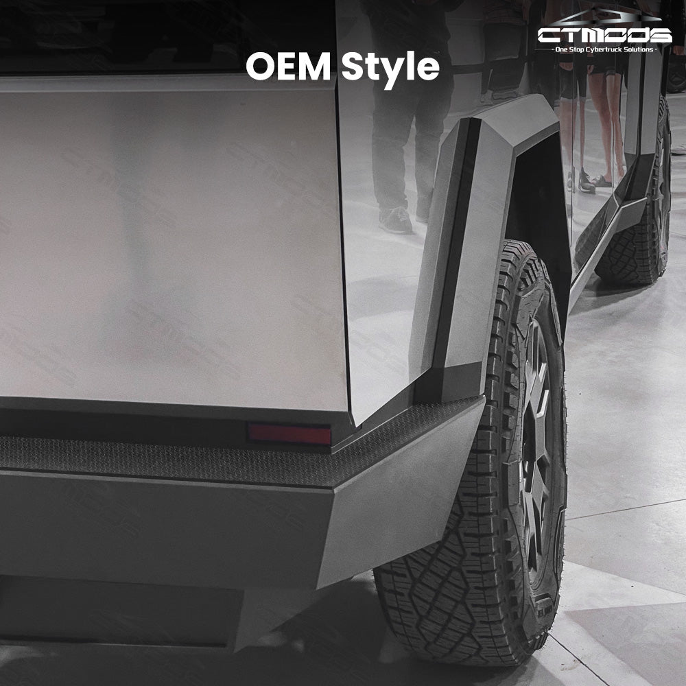 Rear Bumper Protector Stainless SteelTPE Material Cybertruck Accessories CTmods
