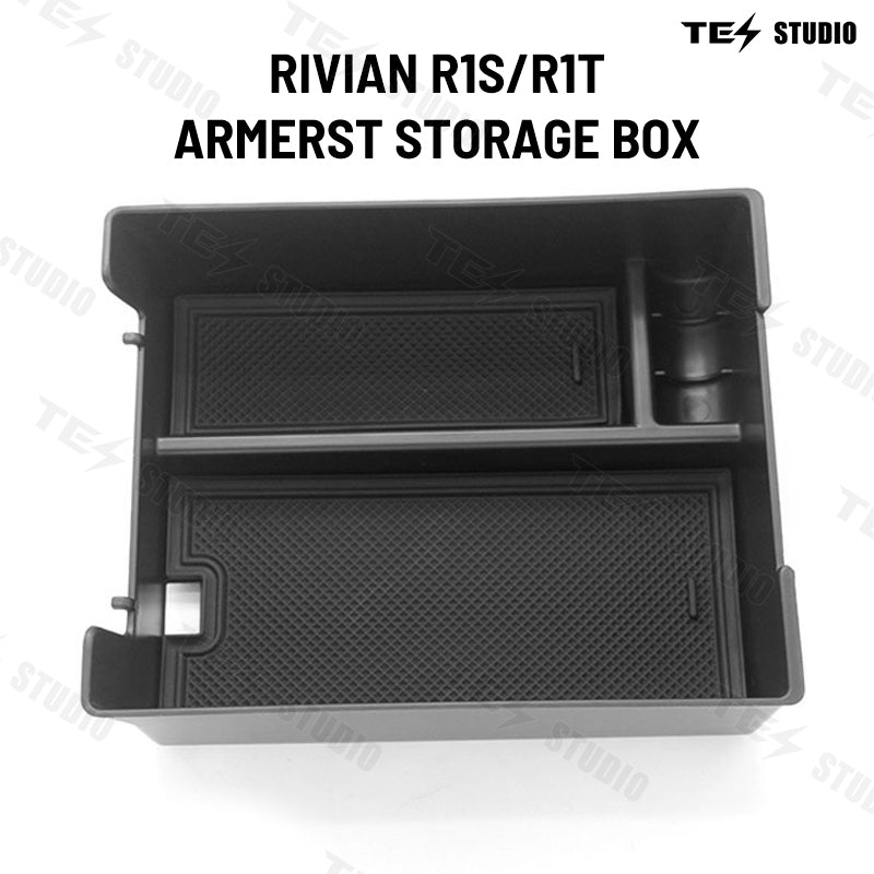 Rivian R1S/R1T Armrest Storage Box Tray Centre Console Storage Box Interior Accessories