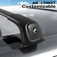 Rivian R1T Accessories Lockable Racks Roof Truck Pickup Bed Heavy Roof Rails Crossbars Rooftop Cargo Carrier Luggage Tesstudio®