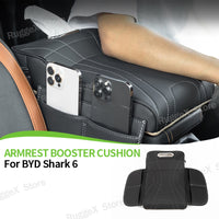 BYD SHARK 6 Cojín Reposabrazos Consola Central - Almohadilla Elevadora Ergonómica con Organizador de Almacenamiento