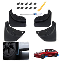 테슬라 모델 3 하이랜드 TPE 퍼펙트 핏 머드 플랩 CTmods®