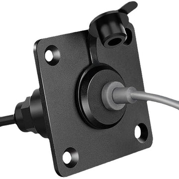 Starlink Mini no-drill DC cable pass-through panel