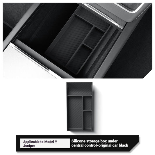Center Console Organizer Tray Center Console Storage Bin For Tesla Model Y Juniper