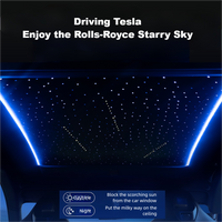 Ctmods Model Y/Cybertruck Electric Sunshade | Smart Power Sunshade with Rolls-Royce Style Starry Roof