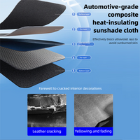 Ctmods Model Y/Cybertruck Electric Sunshade | Smart Power Sunshade with Rolls-Royce Style Starry Roof