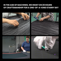 Ctmods Model Y/Cybertruck Electric Sunshade | Smart Power Sunshade with Rolls-Royce Style Starry Roof