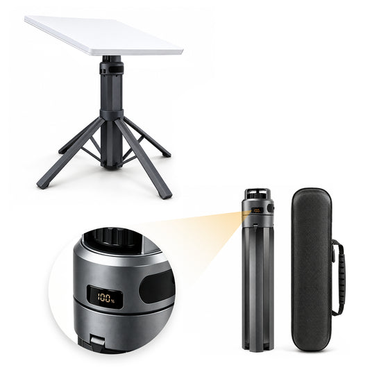 Starlink Mini Foldable Battery Tripod With Digital Display — Up to 10 Hours · 219Wh
