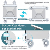 Starlink Mini Starlink Mini Mount with Powerful Suction - L view 11