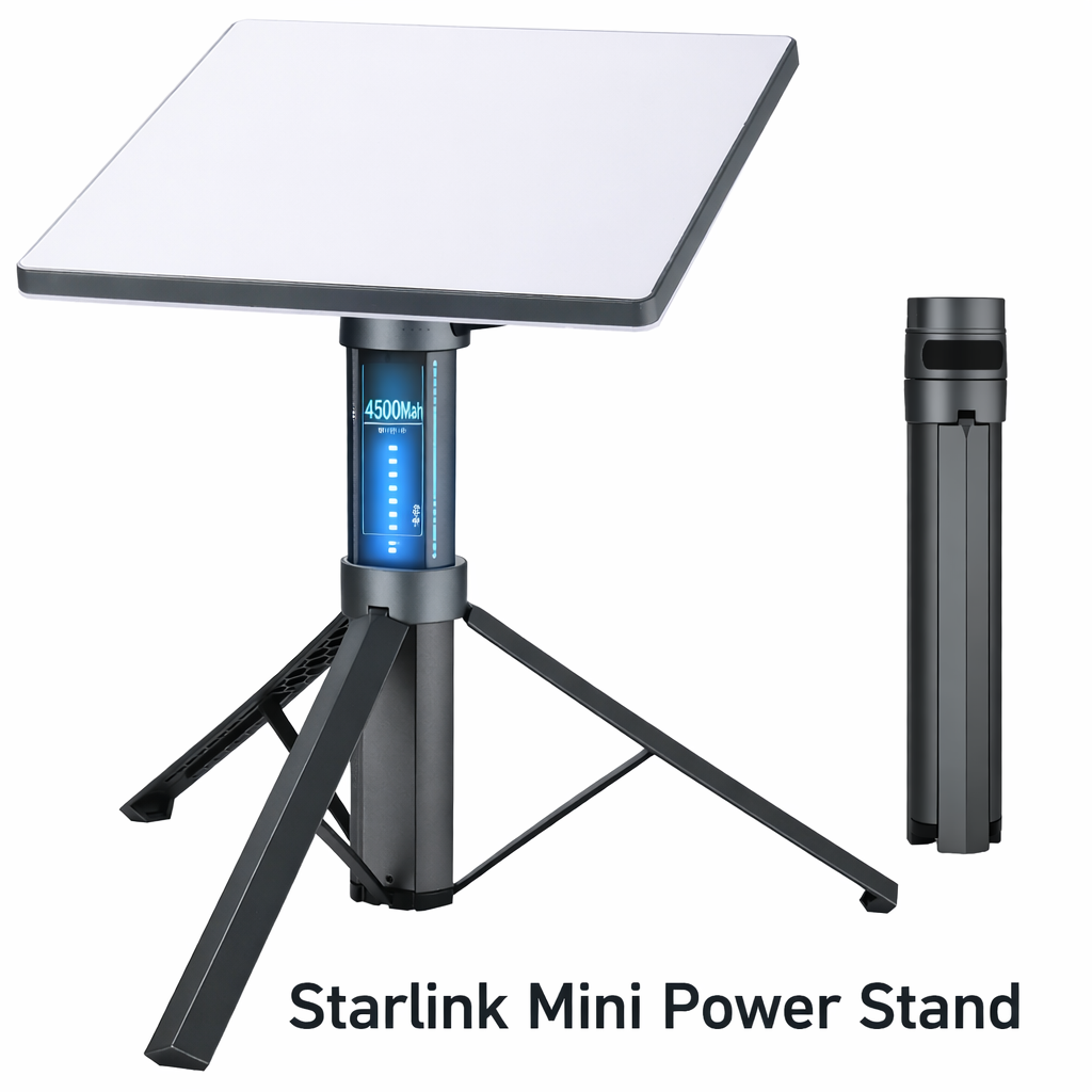 CTmods Starlink Mini Power Stand with Adjustable Tripod and Integrated Battery