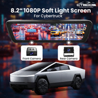 Streaming Rearview Mirror S8 Dual Channel Live Feed For Tesla Cybertruck Interior Accessories CTmods®