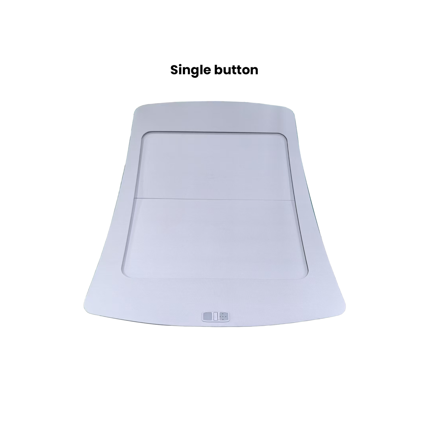 Parasol eléctrico con botón de doble interruptor y control de voz 2026 para Tesla Model Y