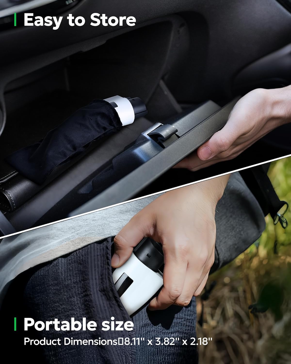 For Tesla Charging Plug to J1772 Adapter With Screen Display & Press-Lock Design