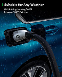 For Tesla Charging Plug to J1772 Adapter With Screen Display & Press-Lock Design