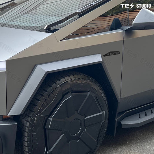 Foundation Series Vinyl Decals For Tesla Cybertruck Side Sticker Set | CTmods®
