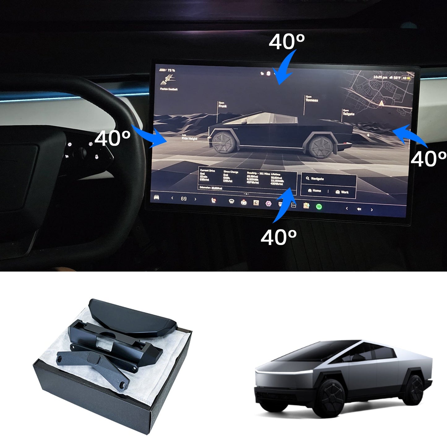 Owner's Choice For Tesla Cybertruck Accessories Interior Exterior