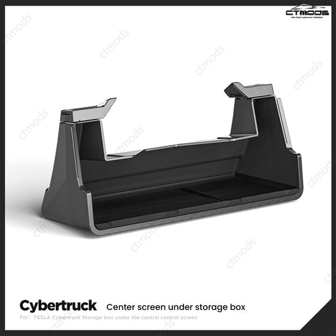 Tesla Cybertruck Under Screen Storage Organizer Storage Boxes Cybertruck Underseat Storage Bin Under Screen Storage Boxes Ctmods®