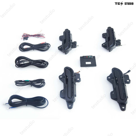 Auto Door Handles With Colorful LED Lights(V6 Plus) For Tesla Model 3/Y/ 3 Highland /Model Y Juniper