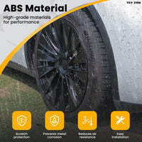 Hub Caps 19'' X Styel Wheel Cover Tire Accessories For Tesla Model Y