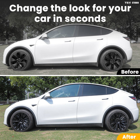 Hub Caps 19'' X Styel Wheel Cover Tire Accessories For Tesla Model Y