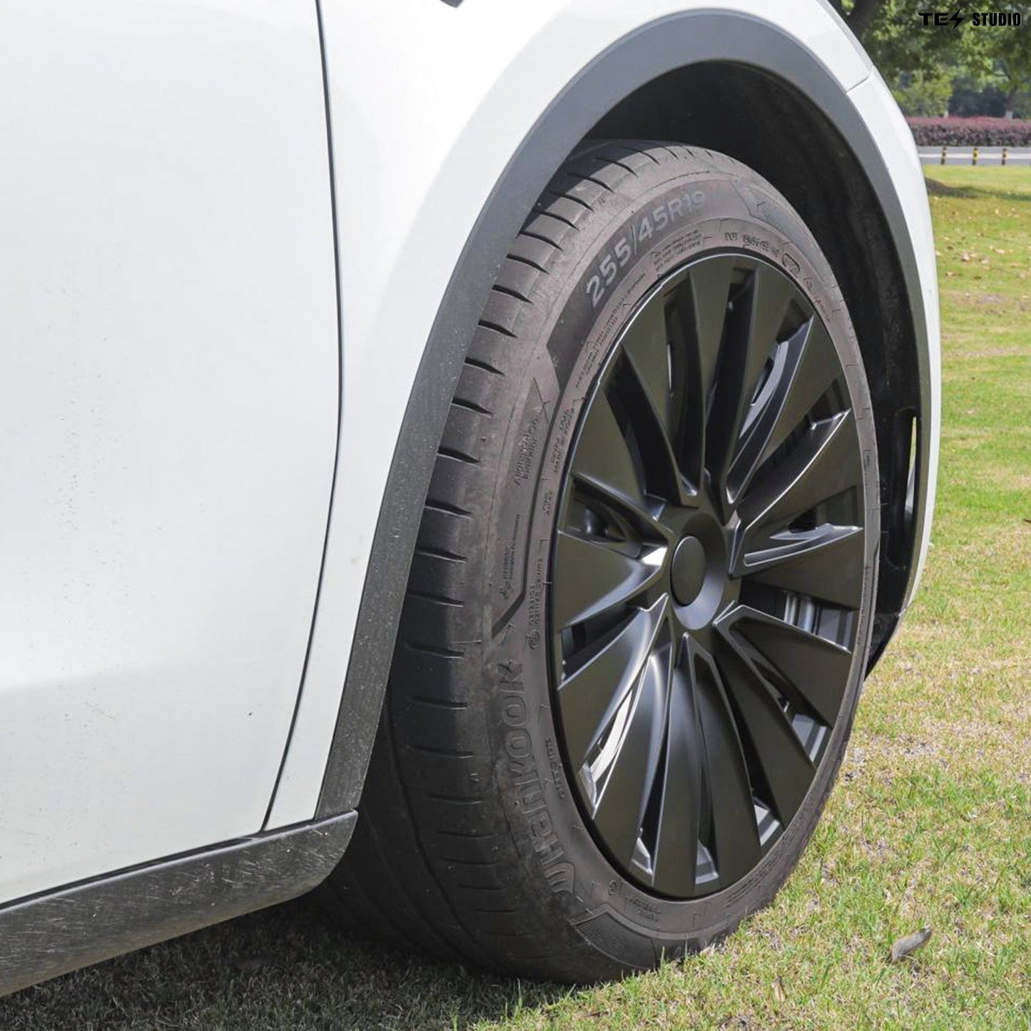 Hub Caps 19'' X Styel Wheel Cover Tire Accessories For Tesla Model Y