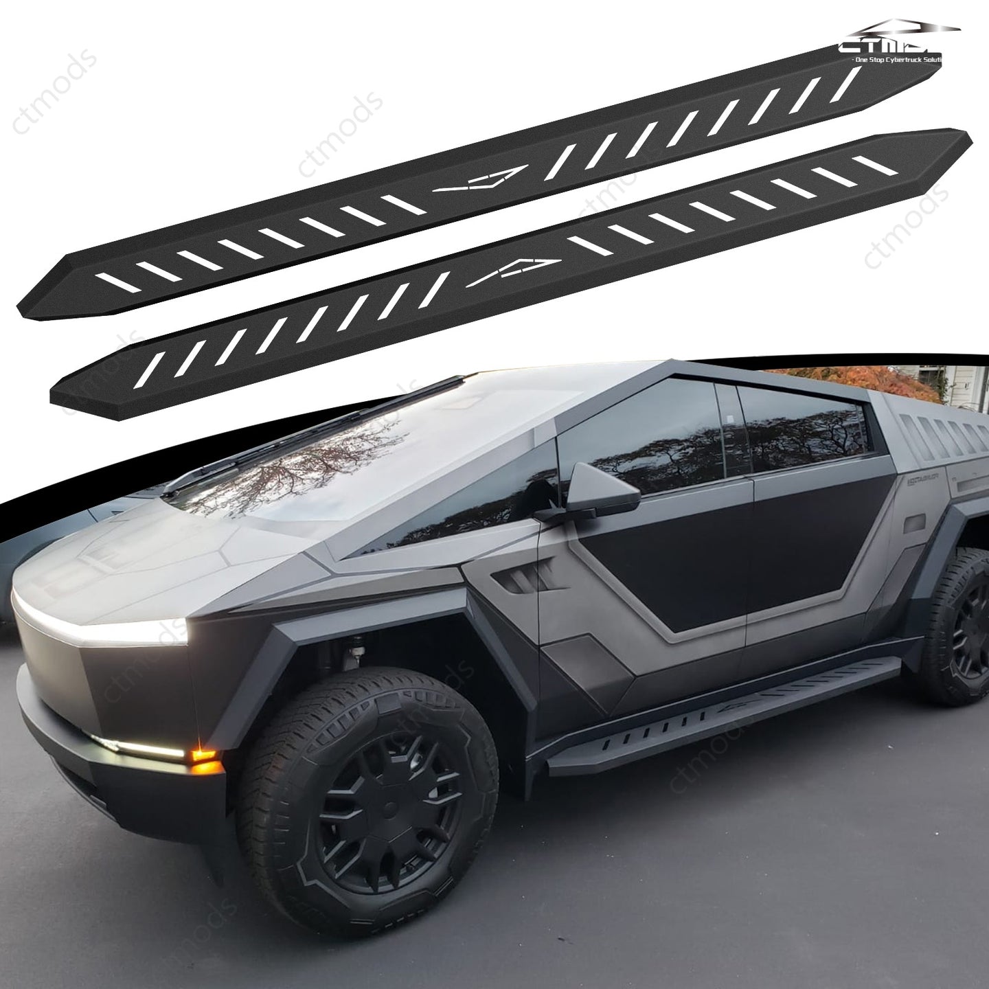 Cybertruck Running Boards Cybertruck Accessories CTmods