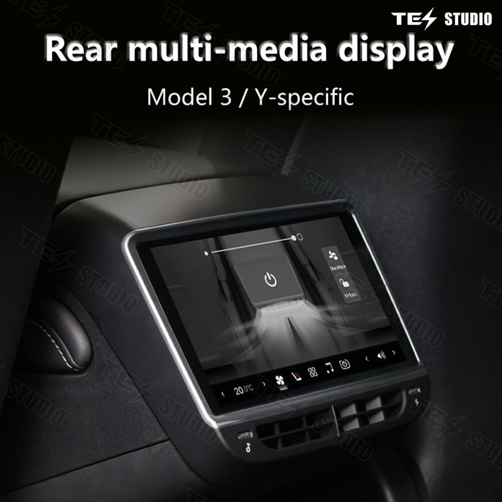 Tesla Accessories Model 3/Y R7 Plus Rear Intelligent Entertainment System Screen CTmods®