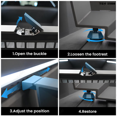 Tesla Cybertruck Vault Cargo Divider Rear Trunk Bed Divider
