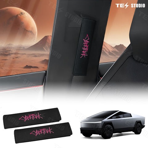 Tesla Cybertruck Seat Belt Covers Comfort Shoulder Neck Protector