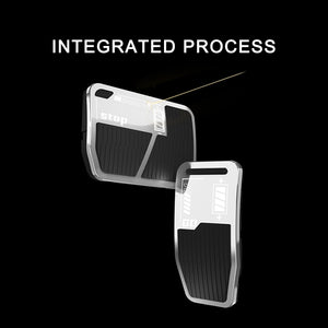 테슬라 브레이크 페달 모델 3/Y/3 하이랜드/모델 Y 주니퍼 풋 페달 미끄럼 방지 성능 풋 레스트 CTmods® 