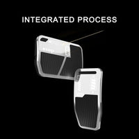 테슬라 브레이크 페달 모델 3/Y/3 하이랜드/모델 Y 주니퍼 풋 페달 미끄럼 방지 성능 풋 레스트 CTmods® 